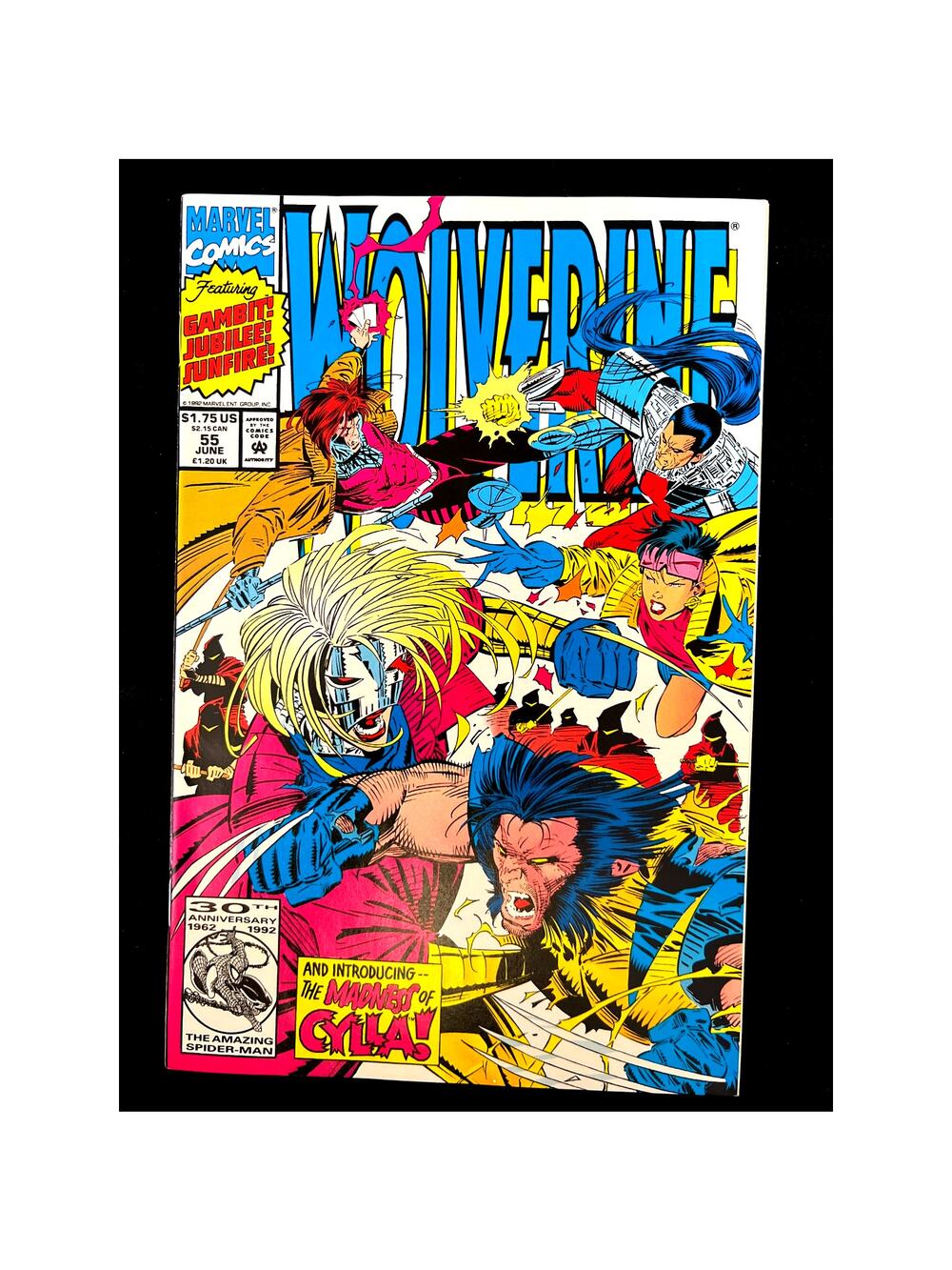 1992 Marvel "WOLVERINE" #55 - Graded NM/Uncommon by Comic App